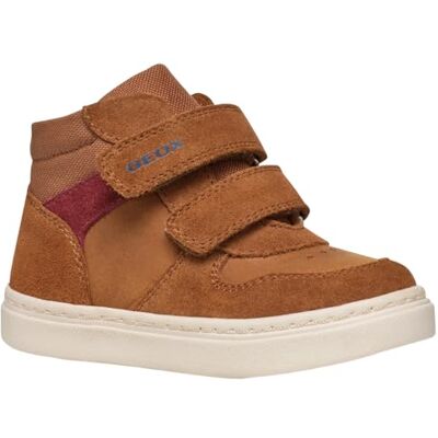 Geox B Nashik Boy B465NA 022CL C6078 Marron - Sneakers Geox B Nashik Boy B465NA 022CL C6078 Marron - Sneakers