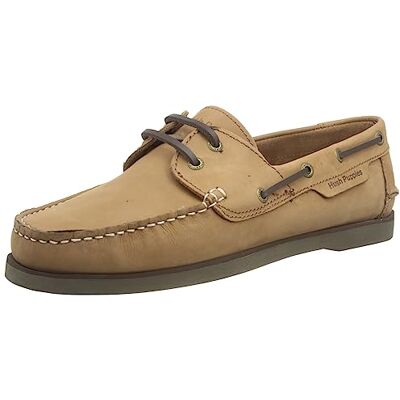 Hush Puppies Men's Henry Boat Shoe, Tan, 6 Hush Puppies Men's Henry Boat Shoe, Tan, 6