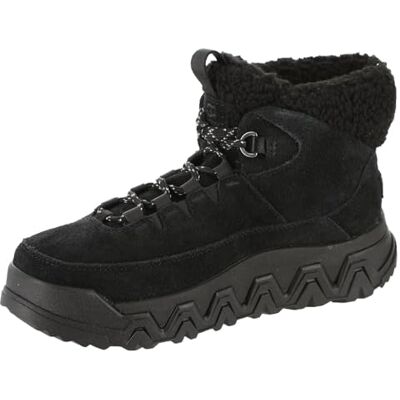 Ugg Women's Terre Trail Cozy Lace Boot, Black, UK 8 Ugg Women's Terre Trail Cozy Lace Boot, Black, UK 8