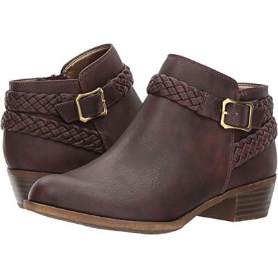 LifeStride Women's Adriana Ankle Bootie, Brown, 5 UK LifeStride Women's Adriana Ankle Bootie, Brown, 5 UK