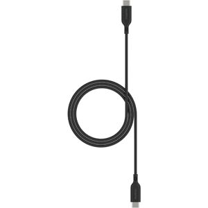 ZAGG mophie Essentials USB-C to USB-C Fast Charger and Data Transfer Cable, PVC, Long-Lasting, Heavy-Duty, 60W, 3 meters, Black ZAGG mophie Essentials USB-C to USB-C Fast Charger and Data Transfer Cable, PVC, Long-Lasting, Heavy-Duty, 60W, 3 meters, Black