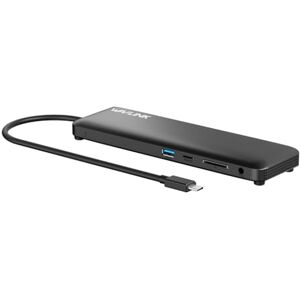 WAVLINK 12-in-1 USB C Triple Display Docking Station, Support 85W Charging for PC, Max 4K @ 60Hz with DisplayPort, HDMI, PD, USB 2.0/3.0, Gigabit Ethernet, SD/TF Slot, Audio Jack for Windows & Mac WAVLINK 12-in-1 USB C Triple Display Docking Station, Support 85W Charging for PC, Max 4K @ 60Hz with DisplayPort, HDMI, PD, USB 2.0/3.0, Gigabit Ethernet, SD/TF Slot, Audio Jack for Windows & Mac