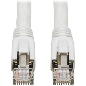 Tripp Lite N272-025-WH White 25 ft. Cat8 Shielded Ethernet Cable Tripp Lite N272-025-WH White 25 ft. Cat8 Shielded Ethernet Cable