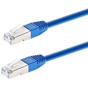 Monoprice Cat6A 20ft Blue Patch Cable Double Shielded (S/FTP) 26AWG 10G Pure Bare Copper Molded RJ45 Entegrade Series Ethernet Cable Monoprice Cat6A 20ft Blue Patch Cable Double Shielded (S/FTP) 26AWG 10G Pure Bare Copper Molded RJ45 Entegrade Series Ethernet Cable