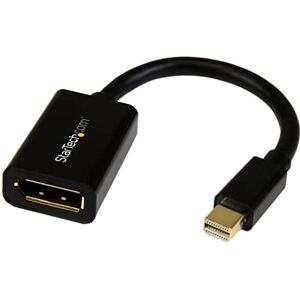 StarTech.com Mini DisplayPort to DisplayPort Cable Adapter - 0.15m Black StarTech.com Mini DisplayPort to DisplayPort Cable Adapter - 0.15m Black