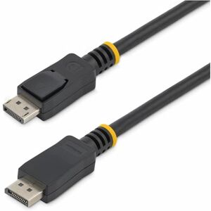 StarTech .com 3m (10ft) DisplayPort 1.2 Cable 4K x 2K Ultra HD VESA Certified DisplayPort Cable DP to DP Cable for Monitor DP Video/Display Cord Latching DP Connectors (DISPL3M) StarTech .com 3m (10ft) DisplayPort 1.2 Cable 4K x 2K Ultra HD VESA Certified DisplayPort Cable DP to DP Cable for Monitor DP Video/Display Cord Latching DP Connectors (DISPL3M)