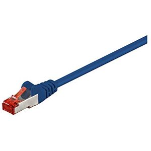Goobay 95482 Networking Cable - RJ-45, 10m, Blue, Cat6, S/FTP Goobay 95482 Networking Cable - RJ-45, 10m, Blue, Cat6, S/FTP
