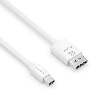PureLink Mini DisplayPort to DisplayPort 1.3 Cable, 4K Ultra HD 60Hz, 21.6 GB/s Bandwidth, Gold-Plated Connectors, 3.00 m, White PureLink Mini DisplayPort to DisplayPort 1.3 Cable, 4K Ultra HD 60Hz, 21.6 GB/s Bandwidth, Gold-Plated Connectors, 3.00 m, White