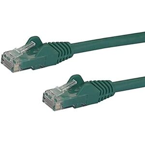 StarTech .com 10m CAT6 Ethernet Cable Green CAT 6 Gigabit Ethernet Wire -650MHz 100W PoE++ RJ45 UTP Category 6 Network/Patch Cord Snagless w/Strain Relief Fluke Tested UL/TIA Certified (N6PATC10MGN) StarTech .com 10m CAT6 Ethernet Cable Green CAT 6 Gigabit Ethernet Wire -650MHz 100W PoE++ RJ45 UTP Category 6 Network/Patch Cord Snagless w/Strain Relief Fluke Tested UL/TIA Certified (N6PATC10MGN)