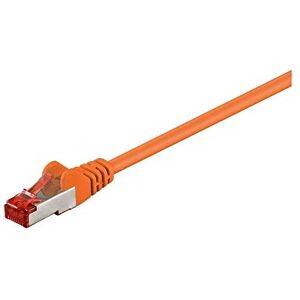 Goobay 95516 CAT 6 Patch Cable, S/FTP (PiMF), Orange, 5 m Length Goobay 95516 CAT 6 Patch Cable, S/FTP (PiMF), Orange, 5 m Length