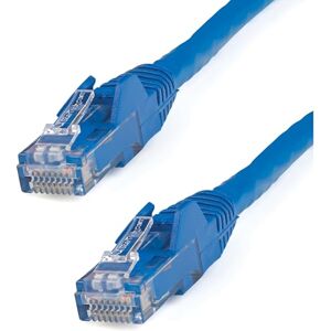 StarTech .com 75ft CAT6 Ethernet Cable Blue CAT 6 Gigabit Ethernet Wire -650MHz 100W PoE RJ45 UTP Network/Patch Cord Snagless w/Strain Relief Fluke Tested/Wiring is UL Certified/TIA (N6PATCH75BL) StarTech .com 75ft CAT6 Ethernet Cable Blue CAT 6 Gigabit Ethernet Wire -650MHz 100W PoE RJ45 UTP Network/Patch Cord Snagless w/Strain Relief Fluke Tested/Wiring is UL Certified/TIA (N6PATCH75BL)