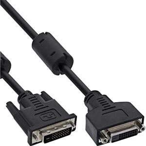 InLine DVI-D 3m Dual Link M-F Black - DVI Cable InLine DVI-D 3m Dual Link M-F Black - DVI Cable