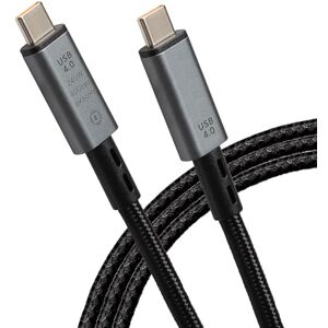 Maplin USB-C to USB-C Cable Braided V4.0 40Gbps 240W PD 8K@ 60Hz Charge and Data 1m, for Apple MacBook, iPad Pro, iPad Air, iPhone 15, Samsung Galaxy phones, Microsoft Surface, Google Pixel, Honor Maplin USB-C to USB-C Cable Braided V4.0 40Gbps 240W PD 8K@ 60Hz Charge and Data 1m, for Apple MacBook, iPad Pro, iPad Air, iPhone 15, Samsung Galaxy phones, Microsoft Surface, Google Pixel, Honor