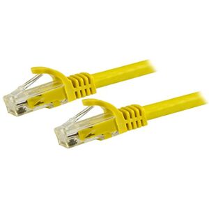StarTech .com 7.5m CAT6 Ethernet Cable Yellow CAT 6 Gigabit Ethernet Wire -650MHz 100W PoE RJ45 UTP Network/Patch Cord Snagless w/Strain Relief Fluke Tested/Wiring is UL Certified/TIA (N6PATC750CMYL) StarTech .com 7.5m CAT6 Ethernet Cable Yellow CAT 6 Gigabit Ethernet Wire -650MHz 100W PoE RJ45 UTP Network/Patch Cord Snagless w/Strain Relief Fluke Tested/Wiring is UL Certified/TIA (N6PATC750CMYL)