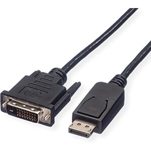 Roline 11.04.5613 DisplayPort to DVI-D Adapter - Black Roline 11.04.5613 DisplayPort to DVI-D Adapter - Black