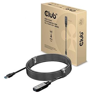 Club 3D USB 3.2 Gen1 Active Extension Cable 5 Metres M/B. 28AWG Club 3D USB 3.2 Gen1 Active Extension Cable 5 Metres M/B. 28AWG