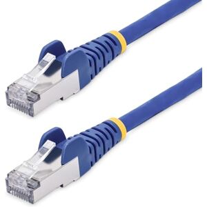 StarTech .com 3m Blue CAT8 Ethernet Cable, Snagless RJ45, 25G/40G, 2000MHz, 100W PoE++, S/FTP, 26AWG Pure Bare Copper, LSZH StarTech .com 3m Blue CAT8 Ethernet Cable, Snagless RJ45, 25G/40G, 2000MHz, 100W PoE++, S/FTP, 26AWG Pure Bare Copper, LSZH