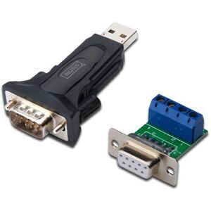 Digitus USB to serial adapter RS485 converter USB 2.0 Type-A to DSUB 9M FTDI FT232RL chipset Incl. 80 cm cable Digitus USB to serial adapter RS485 converter USB 2.0 Type-A to DSUB 9M FTDI FT232RL chipset Incl. 80 cm cable
