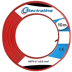 Electraline 60101025A Cable 10 m Red Electraline 60101025A Cable 10 m Red