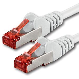 1aTTack.de 1x 20m Cat 6 network cable patch cable Cat6 RJ45 SFTP white 1aTTack.de 1x 20m Cat 6 network cable patch cable Cat6 RJ45 SFTP white