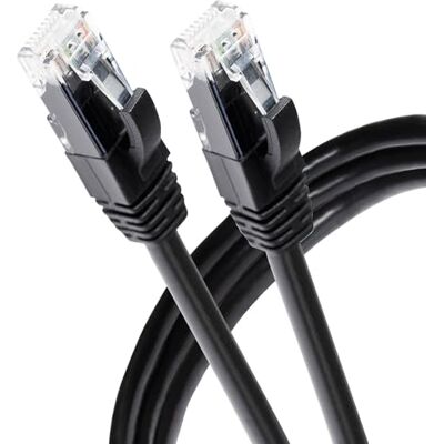 Maplin Outdoor Ethernet Cable 50M, CAT6 Gigabit LAN Network Cable RJ45 AWG23 Copper UTP Compatible with Laptop, PC, CCTV, PS4/5, Xbox, Switch, Modem, Router, Smart TV, Printer, Sky Box, WiFi Extender Maplin Outdoor Ethernet Cable 50M, CAT6 Gigabit LAN Network Cable RJ45 AWG23 Copper UTP Compatible with Laptop, PC, CCTV, PS4/5, Xbox, Switch, Modem, Router, Smart TV, Printer, Sky Box, WiFi Extender