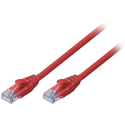 LINDY 15m Cat.6 U/UTP Ethernet Cable, Red LINDY 15m Cat.6 U/UTP Ethernet Cable, Red