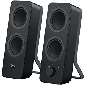 Logitech Z207 Wireless Bluetooth PC Speakers, Stereo Sound, 10 Watts Peak Power, 3.5mm Audio Input, Headphone Jack, Multi Device, Easy Switch, UK Plug, Computer/TV/Smartphone/Tablet Black Logitech Z207 Wireless Bluetooth PC Speakers, Stereo Sound, 10 Watts Peak Power, 3.5mm Audio Input, Headphone Jack, Multi Device, Easy Switch, UK Plug, Computer/TV/Smartphone/Tablet Black