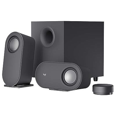 Logitech Z407 Bluetooth Computer Speakers with Subwoofer and Wireless Control (EU PLUG C) Black Logitech Z407 Bluetooth Computer Speakers with Subwoofer and Wireless Control (EU PLUG C) Black