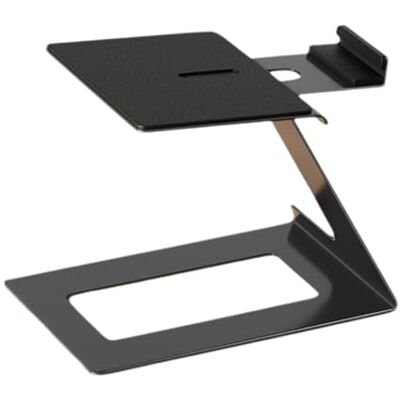 QUILSTM Practical Desktop Speaker Stand With Unique Slot Ensures Optimal Sound While Saving Space Providing Ample Space Under Speakers For Placing Items And Creating Clean And QUILSTM Practical Desktop Speaker Stand With Unique Slot Ensures Optimal Sound While Saving Space Providing Ample Space Under Speakers For Placing Items And Creating Clean And
