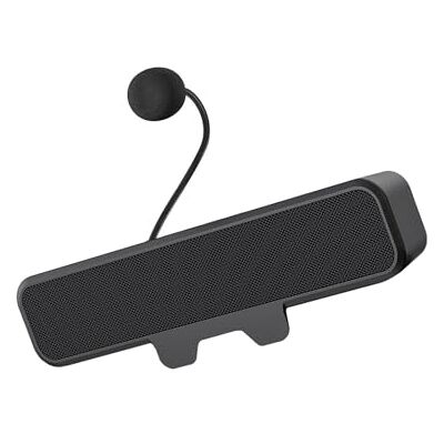 Uitndvyte Double Driver External PC Speaker Detachable Noise Cancelling Microphone USB Power Clamp Mount Laptop Desktop Easy to Use USB Powered Gaming Speaker Uitndvyte Double Driver External PC Speaker Detachable Noise Cancelling Microphone USB Power Clamp Mount Laptop Desktop Easy to Use USB Powered Gaming Speaker
