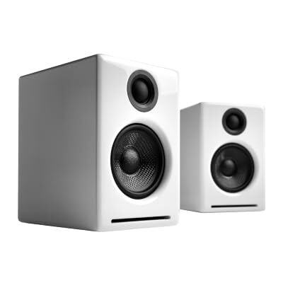 Audioengine A2 Plus Wireless Bluetooth Desktop Speakers 60W Computer Speakers for Music and Gaming Audioengine A2 Plus Wireless Bluetooth Desktop Speakers 60W Computer Speakers for Music and Gaming
