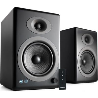 Audioengine Bookshelf Speakers, A5 Plus 150W Wireless Bluetooth Home Theaters, Studios, Computers, Movies, Gaming Audioengine Bookshelf Speakers, A5 Plus 150W Wireless Bluetooth Home Theaters, Studios, Computers, Movies, Gaming