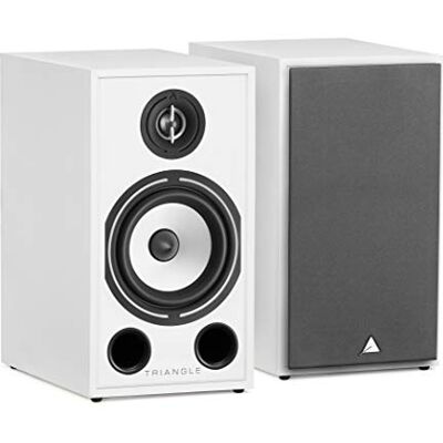 Triangle BOREA BR03 Hi-Fi Bookshelf Speakers Power handling 100W Output 90 dB/W/m Versatile Music and Home Cinema 206 x 380 x 314 mm White (Pair) Triangle BOREA BR03 Hi-Fi Bookshelf Speakers Power handling 100W Output 90 dB/W/m Versatile Music and Home Cinema 206 x 380 x 314 mm White (Pair)