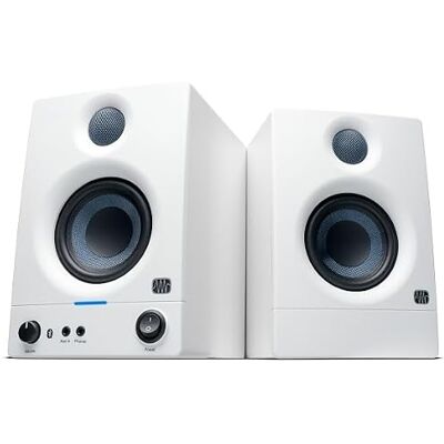 PreSonus Eris 3.5BT Gen 2 Bluetooth Studio Monitor Speakers, Pair, White PreSonus Eris 3.5BT Gen 2 Bluetooth Studio Monitor Speakers, Pair, White