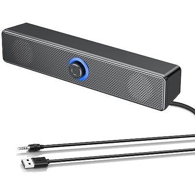 FAYAZ USB Computer Speakers, 6W Computer Soundbar for PC,Desktop Laptop,USB Tablet, Mini Portable Soundbar with 3D Surround Stereo, Broad Compatibility, Plug and Play,1.2m USB Powered FAYAZ USB Computer Speakers, 6W Computer Soundbar for PC,Desktop Laptop,USB Tablet, Mini Portable Soundbar with 3D Surround Stereo, Broad Compatibility, Plug and Play,1.2m USB Powered