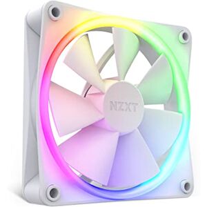 NZXT F120 RGB Computer Case Fan - White - 12cm NZXT F120 RGB Computer Case Fan - White - 12cm