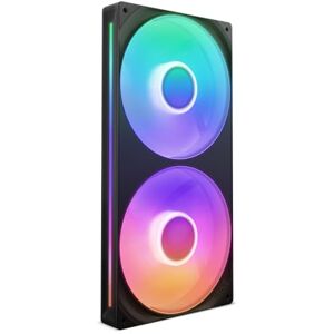 NZXT F280 RGB Core - 280mm Fan Unit with 2 x 140mm RGB Fans - High Static Pressure & Airflow - Black NZXT F280 RGB Core - 280mm Fan Unit with 2 x 140mm RGB Fans - High Static Pressure & Airflow - Black