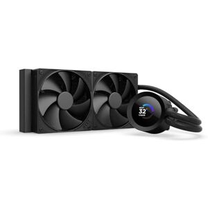 NZXT Kraken Plus 240 – AIO CPU Liquid Cooler – 240mm Radiator – 2 x F120P Fans – Customizable 1.54" Square LCD – AMD® AM5, AM4 – Intel® LGA 1851/1700, 1200/115X – Black NZXT Kraken Plus 240 – AIO CPU Liquid Cooler – 240mm Radiator – 2 x F120P Fans – Customizable 1.54" Square LCD – AMD® AM5, AM4 – Intel® LGA 1851/1700, 1200/115X – Black