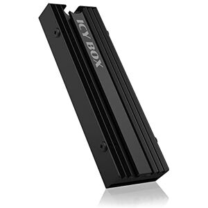 ICY BOX M.2 Heat Sink for PS5, Suitable for M.2 SSD (2280), Height 10mm, 3X thermal pad, Black, IB-M2HS-PS5 ICY BOX M.2 Heat Sink for PS5, Suitable for M.2 SSD (2280), Height 10mm, 3X thermal pad, Black, IB-M2HS-PS5