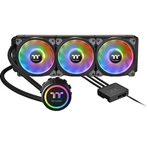 Thermaltake Floe DX 360mm, Dual Ring LED, 16.8 Million Color Software Enabled (TT RGB Plus/Alexa/Razer Chroma), AMD (AM5/AM4)/Intel (LGA 2066/1200), AIO CPU Liquid Cooler CL-W256-PL12SW-B Thermaltake Floe DX 360mm, Dual Ring LED, 16.8 Million Color Software Enabled (TT RGB Plus/Alexa/Razer Chroma), AMD (AM5/AM4)/Intel (LGA 2066/1200), AIO CPU Liquid Cooler CL-W256-PL12SW-B