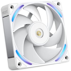 NZXT F120X Performance Fan 120mm PWM RGB PC Case Fan Max Airflow & Static Pressure Low Noise LCP Frame & Blades Magnetic Fluid Dynamic Bearing 30mm Thick White NZXT F120X Performance Fan 120mm PWM RGB PC Case Fan Max Airflow & Static Pressure Low Noise LCP Frame & Blades Magnetic Fluid Dynamic Bearing 30mm Thick White