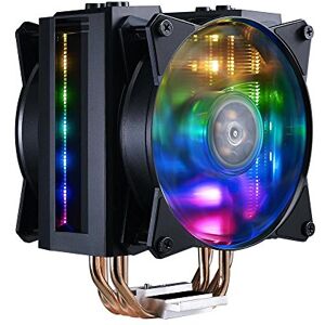 Cooler Master MasterAir MA410M CPU Cooling System ARGB Hologram Effect, 4 CDC 2.0 Heat Pipes with Thermal Detection, Air Glide Armour and Push-Pull fans 5 Year Warranty Cooler Master MasterAir MA410M CPU Cooling System ARGB Hologram Effect, 4 CDC 2.0 Heat Pipes with Thermal Detection, Air Glide Armour and Push-Pull fans 5 Year Warranty