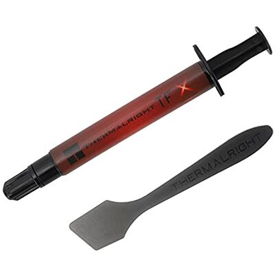Thermalright TFX 2g Thermal Paste Heat Sink Compound 14.3W/m.k-2 Grams, High performance thermal paste for Processor/CPU/GPU/IC/All Coolers, With a Spatula Tool(TFX 2g) Thermalright TFX 2g Thermal Paste Heat Sink Compound 14.3W/m.k-2 Grams, High performance thermal paste for Processor/CPU/GPU/IC/All Coolers, With a Spatula Tool(TFX 2g)
