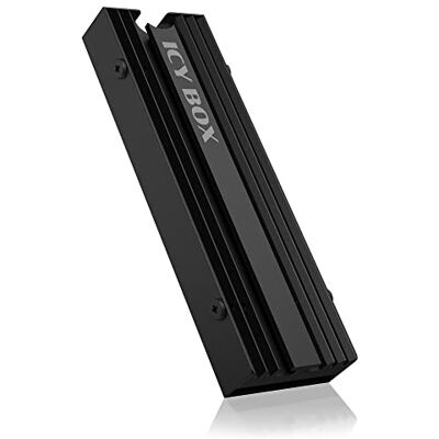 ICY BOX M.2 Heat Sink for PS5, Suitable for M.2 SSD (2280), Height 10mm, 3X thermal pad, Black, IB-M2HS-PS5 ICY BOX M.2 Heat Sink for PS5, Suitable for M.2 SSD (2280), Height 10mm, 3X thermal pad, Black, IB-M2HS-PS5