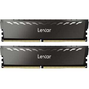 Lexar THOR DDR4 RAM 16GB Kit (2x8GB) 3200 MHz, DRAM 288-Pin UDIMM Desktop Memory, XMP 2.0 High Performance Computer Memory, CL16-18-18-38, 1.35V (LD4BU008G-R3200GDXG) Lexar THOR DDR4 RAM 16GB Kit (2x8GB) 3200 MHz, DRAM 288-Pin UDIMM Desktop Memory, XMP 2.0 High Performance Computer Memory, CL16-18-18-38, 1.35V (LD4BU008G-R3200GDXG)