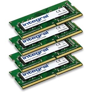 Integral 4-Pack 8GB DDR4 RAM 3200MHz SODIMM Laptop Notebook MacBook Memory Module Integral 4-Pack 8GB DDR4 RAM 3200MHz SODIMM Laptop Notebook MacBook Memory Module