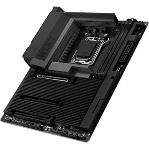 NZXT N7 B850 AMD B850 AM5 ATX Gaming Motherboard for Ryzen 9000/8000/7000-16+2+1, DDR5, 3x M.2, PCIe 5.0, Wi-Fi 6E, 2.5GbE LAN, USB 4 – M.2 NVME with Quick-Release Latch Full Cover – Black NZXT N7 B850 AMD B850 AM5 ATX Gaming Motherboard for Ryzen 9000/8000/7000-16+2+1, DDR5, 3x M.2, PCIe 5.0, Wi-Fi 6E, 2.5GbE LAN, USB 4 – M.2 NVME with Quick-Release Latch Full Cover – Black