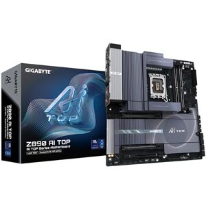 GIGABYTE Z890 AI TOP Motherboard - Intel Ultra - Wi-Fi 7 - 10 GbE LAN GIGABYTE Z890 AI TOP Motherboard - Intel Ultra - Wi-Fi 7 - 10 GbE LAN