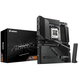 Gigabyte B850 AORUS STEALTH Motherboard AMD Ryzen 9000 Series CPUs, 14+2+2 Phases Digital VRM, up to 8200MHz DDR5 (OC), 2xPCIe 5.0 + 2xPCIe 4.0 M.2, WIFI 7, 5 GbE LAN, USB 3.2 Gen 2 Gigabyte B850 AORUS STEALTH Motherboard AMD Ryzen 9000 Series CPUs, 14+2+2 Phases Digital VRM, up to 8200MHz DDR5 (OC), 2xPCIe 5.0 + 2xPCIe 4.0 M.2, WIFI 7, 5 GbE LAN, USB 3.2 Gen 2