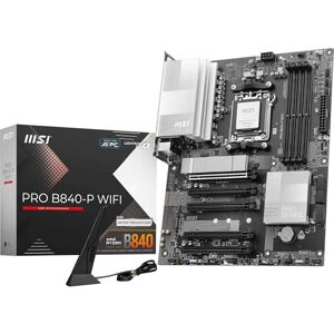 MSI Pro B840-P WiFi Motherboard - AMD B840 Socket - ATX MSI Pro B840-P WiFi Motherboard - AMD B840 Socket - ATX